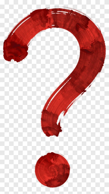 Red Question Mark PNG