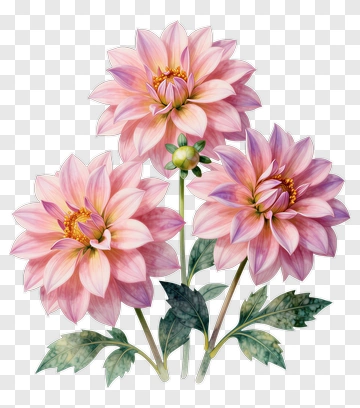 Colorful Flower Bouquet PNG