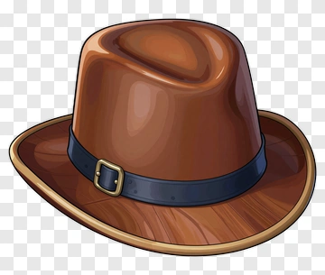 Brown Cowboy Hat PNG