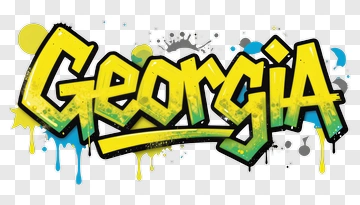 Georgia Graffiti Art PNG