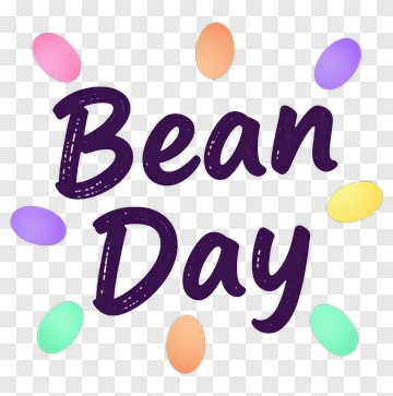 Bean Day Celebration PNG