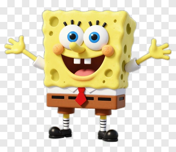 Spongebob Squarepants Smiling With Open Arms PNG