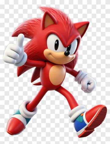Cartoon Hedgehog Character Running PNG