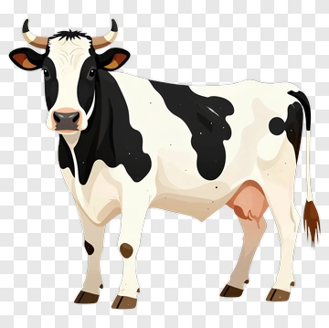 Cartoon Cow PNG