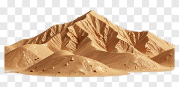 Desert Mountain Landscape PNG