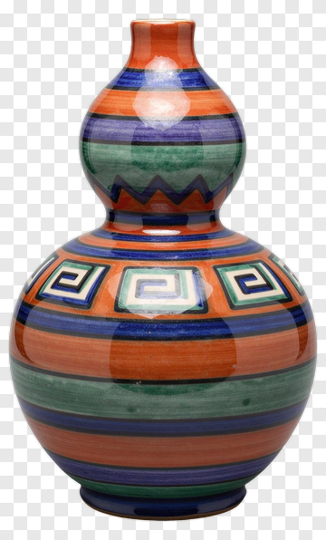 Colorful Decorative Gourd PNG