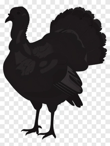 Silhouette Turkey PNG