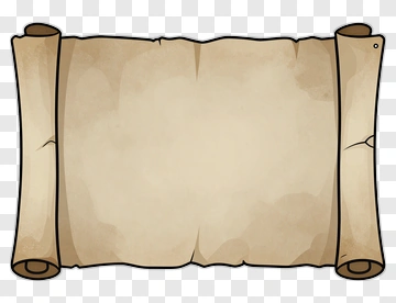 Scroll With Decorative Edges PNG
