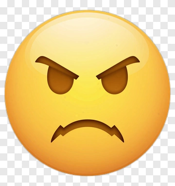 Angry Emoji Face PNG