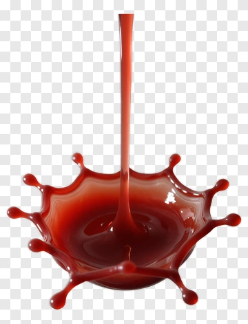 Red Liquid Splash PNG
