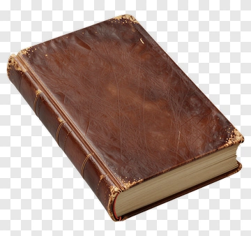 Brown Leather Book PNG
