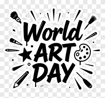 World Art Day PNG
