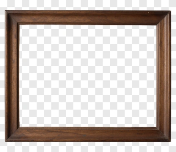 Wooden Picture Frame PNG