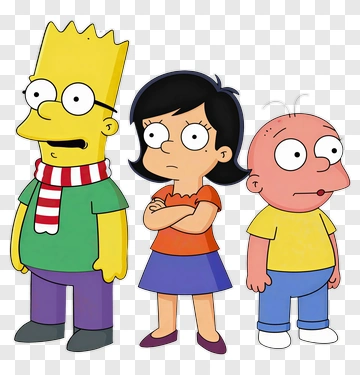 Cartoon Characters From A Popular Animated Series PNG