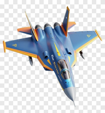 3D Fighter Jet PNG