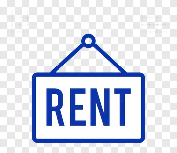 Rent Sign PNG