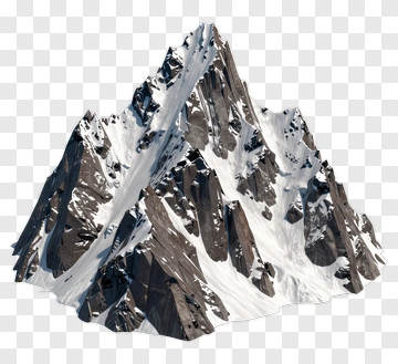 Snow-Capped Mountain Peak PNG