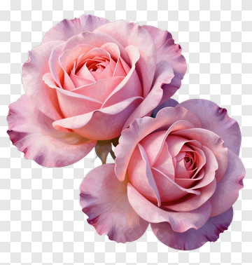 Pink Roses Bouquet PNG