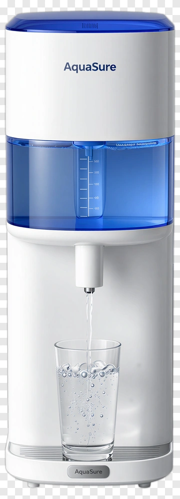 Aquasure Water Dispenser Filling A Glass PNG