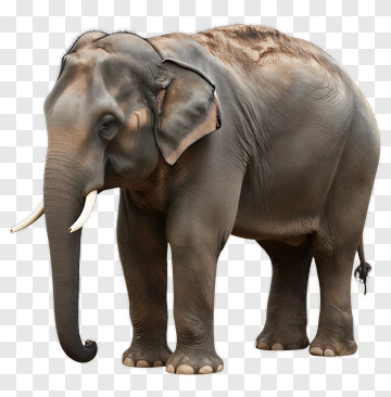Elephant Standing PNG