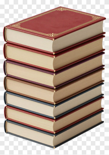 Stack Of Red Books PNG