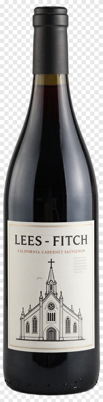 Lees-Fitch California Cabernet Sauvignon Bottle PNG