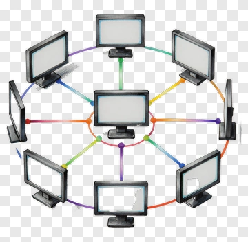 Network Of Computers PNG