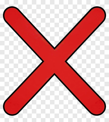 Red Cross Mark PNG