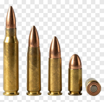 Collection Of Bullets PNG