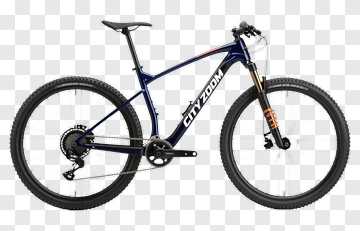 Mountain Bike With Cityzoom Branding PNG