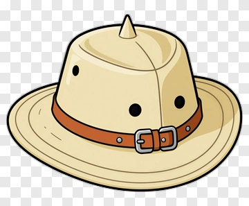 Cartoon Safari Hat PNG