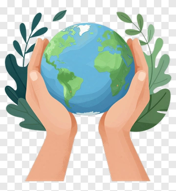Hands Holding The Earth PNG