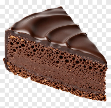 Chocolate Cake Slice PNG