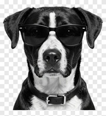 Dog Wearing Sunglasses PNG