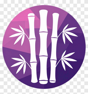 Stylized Bamboo Icon PNG