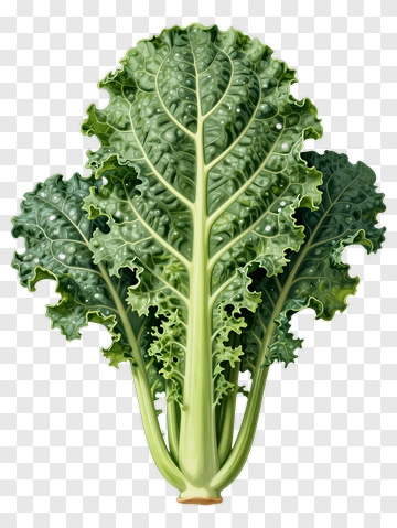 Fresh Kale Leaf PNG