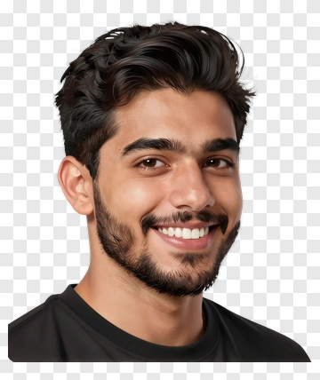 Smiling Young Man PNG