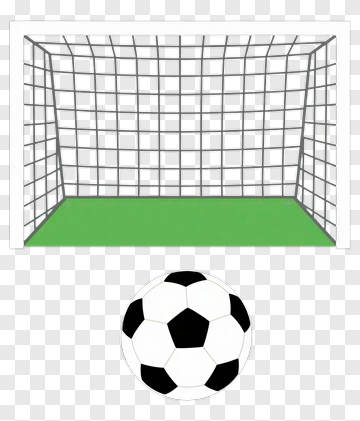 Soccer Goal And Ball PNG