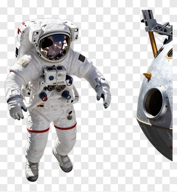 Astronaut Floating In Space PNG