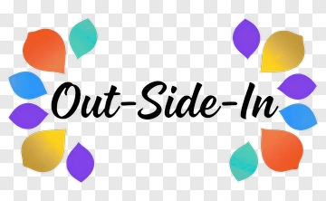 Out-Side-In With Colorful Leaves PNG