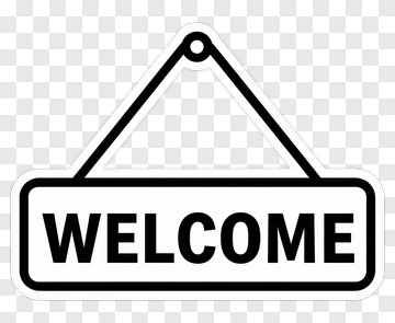 Welcome Sign PNG