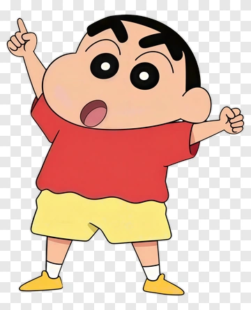 Cartoon Boy Gesturing Excitedly PNG