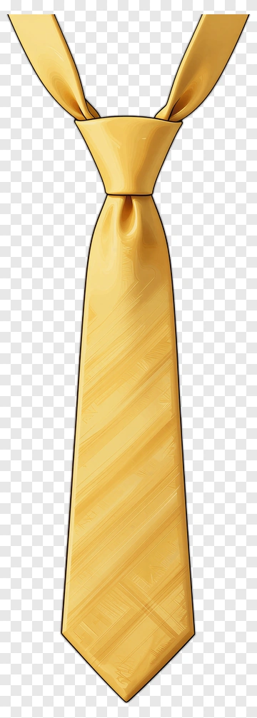 Yellow Tie PNG