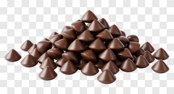 Pile Of Chocolate Kisses PNG