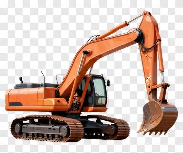 Excavator Machine PNG