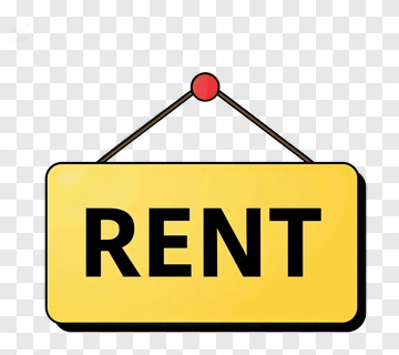 Rent Sign PNG