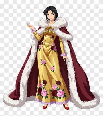 Anime Queen In Elegant Dress PNG