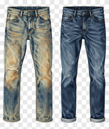 Denim Jeans Display PNG
