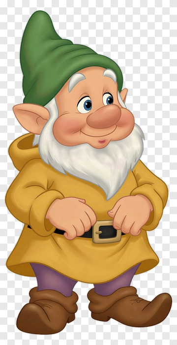 Cartoon Gnome Smiling PNG
