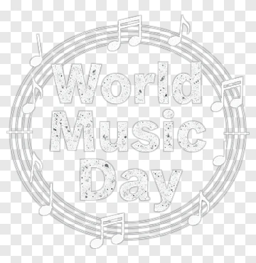 World Music Day PNG